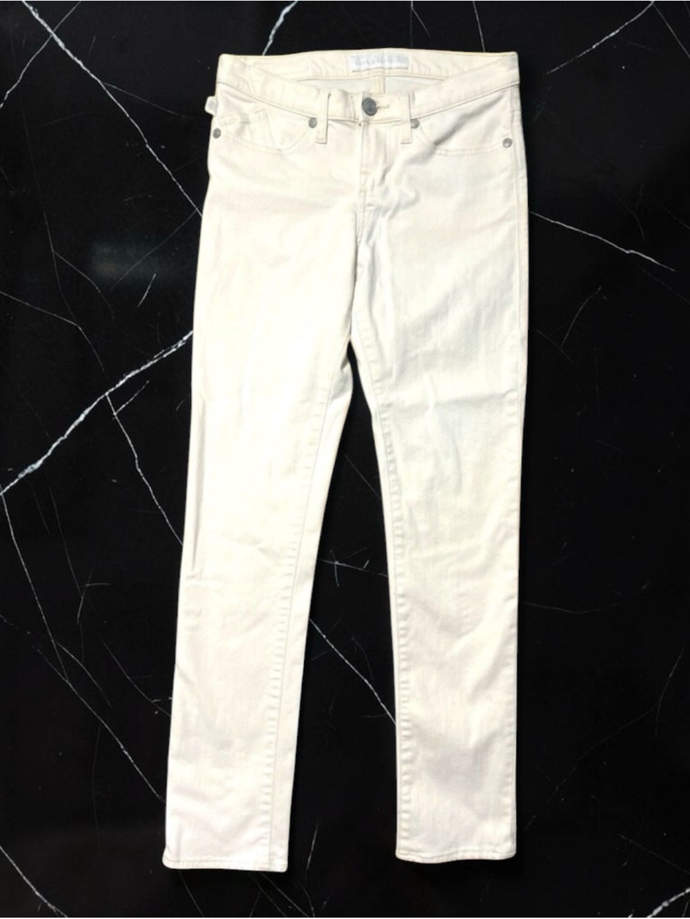 Rock & Republic Jeans Size 8M 30x28.5 Berlin White Stretch Skinny Women’s